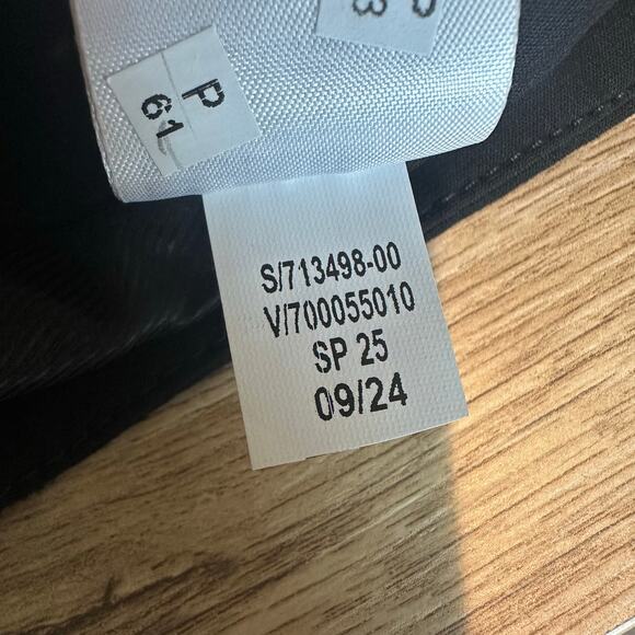 Banana Republic LONG High Rise Modern Straight Refined Pant Black 10 713498 - Picture 9 of 12